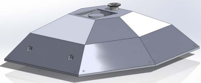 The current CAD design.